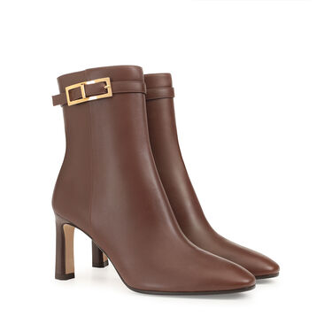 Bottines Marron Talon haut: 80mm, sr Nora  - Booties Cocoa 2