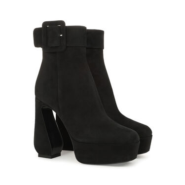 Booties Black High heel: 85mm, SI ROSSI - Booties Black 2