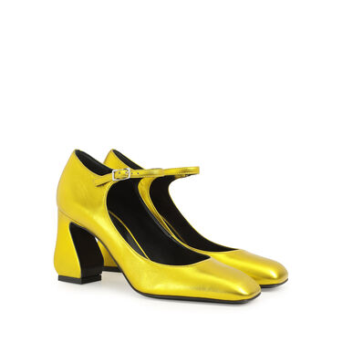 Escarpins Jaune Talon haut: 80mm, SI ROSSI - Pumps Mimosa 2