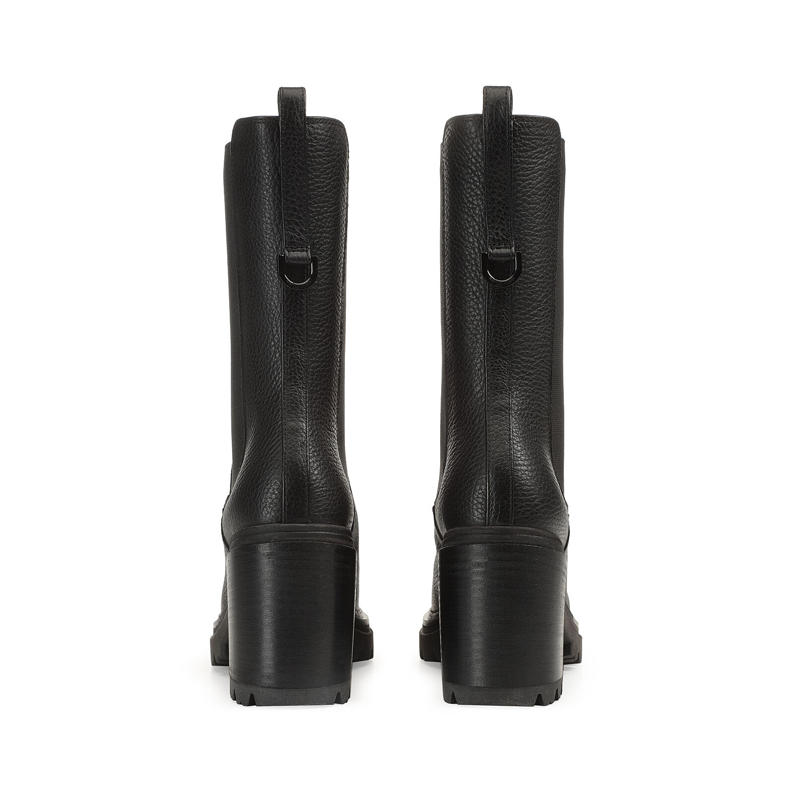 Booties Black Mid heel 55mm sr Joan Sergio Rossi