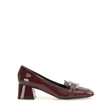 sr Twenty Buckle - Pumps Wine, 0
