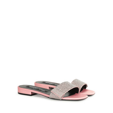 Sandals Pink Low heel: 15mm, sr Paris - Sandals Light Rose 2