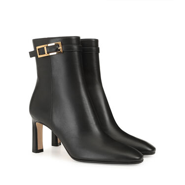 Bottines Noir Talon haut: 80mm, sr Nora - Booties Black 2