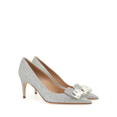 Pumps Grey High heel: 75mm, sr1 Bridal - Pumps Silver 2