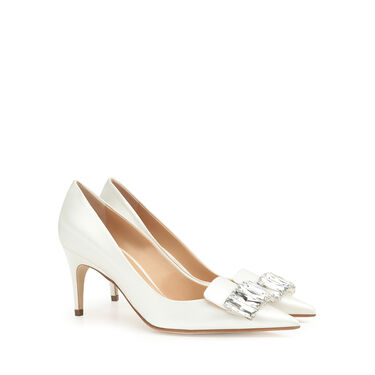 Escarpins Blanc Talon moyen: 75mm, sr1 Bridal - Pumps White 2