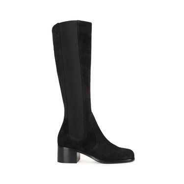 Bottes Noir Talon moyen: 50mm, sr Aden  - Boots Black 2