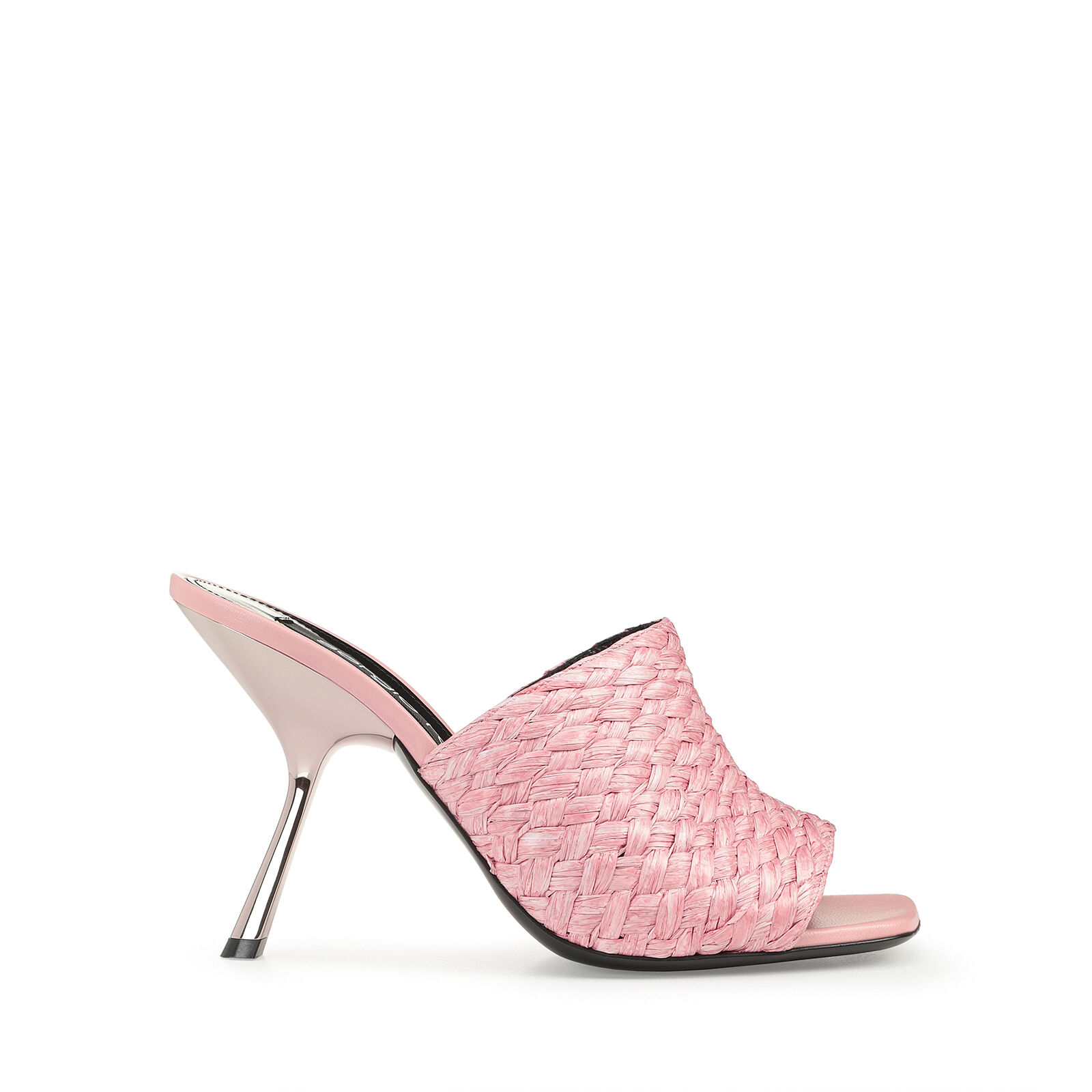 Baby pink high heel sandals discount