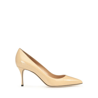 Pumps Beige Mid heel: 75mm, Godiva - Pumps Soft Skin 2