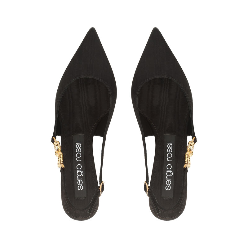 sr Sea Scale - Slingbacks Black