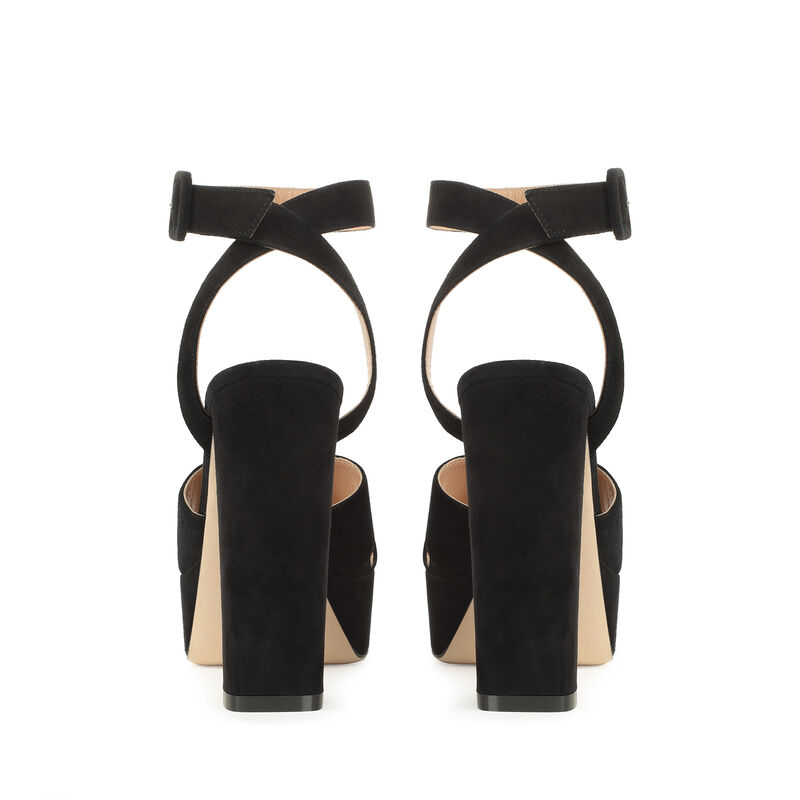 sr Monica  - Sandals Black