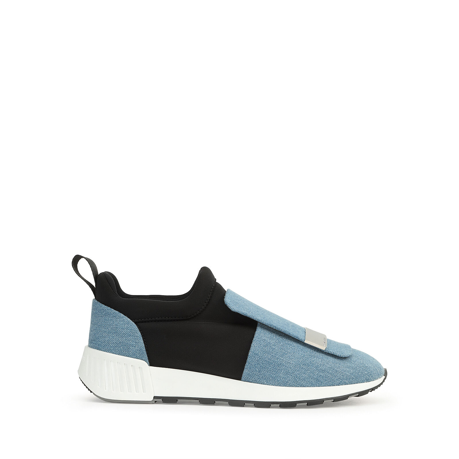 Running Blue Flat 10mm sr1 Running Blue Sergio Rossi