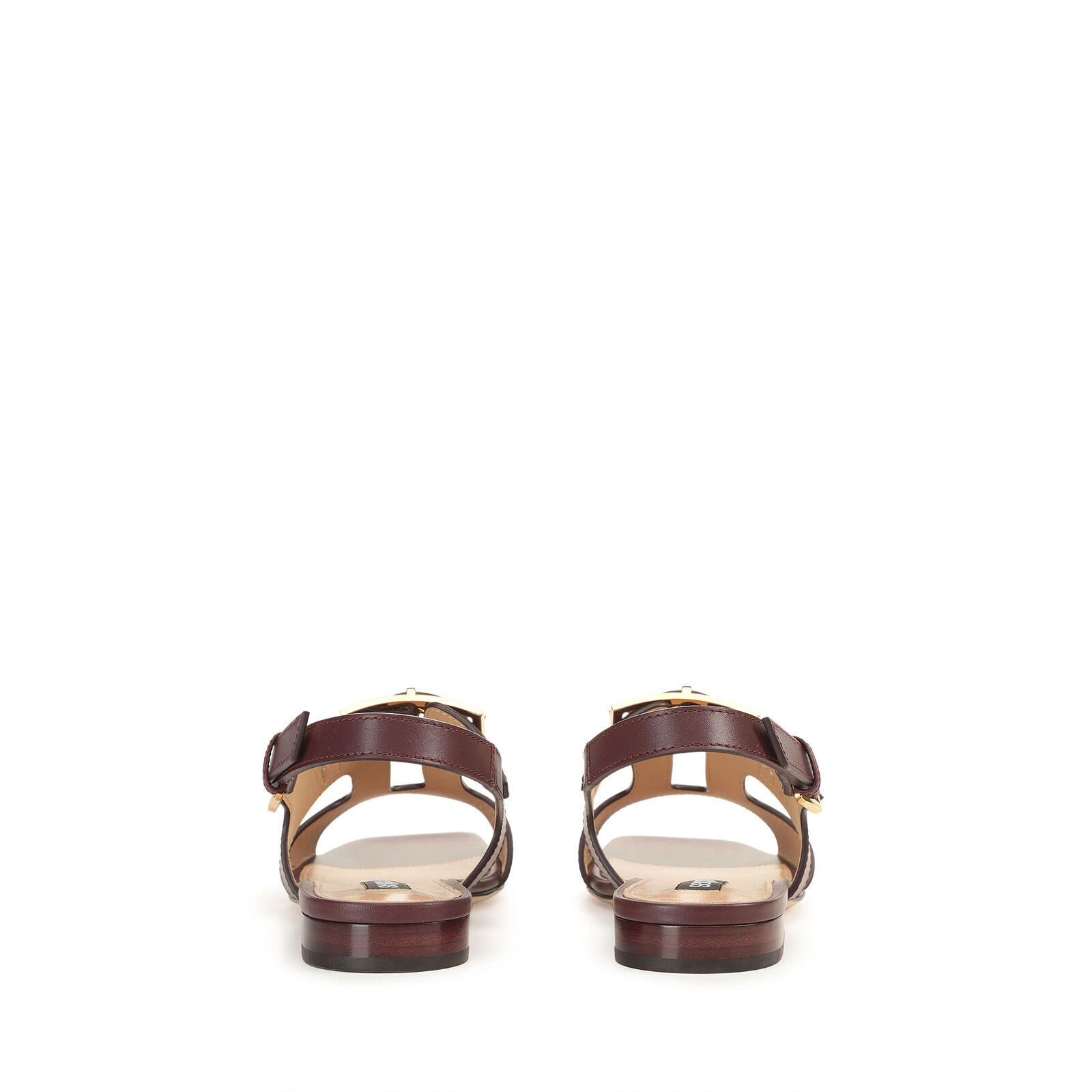sr Nora - Flat sandals Wine, 2