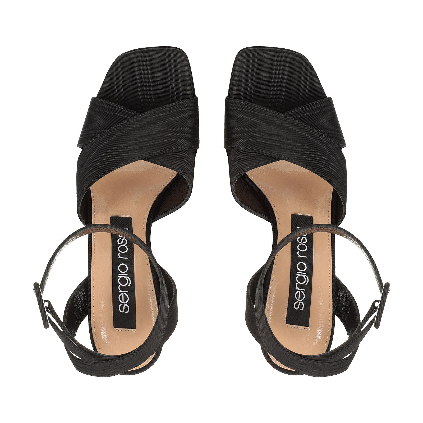 早い者勝ち【Sergio Rossi】SR Monica プラットフォームサンダル Black Heel height: 90mm, sr Monica | Sergio Rossi