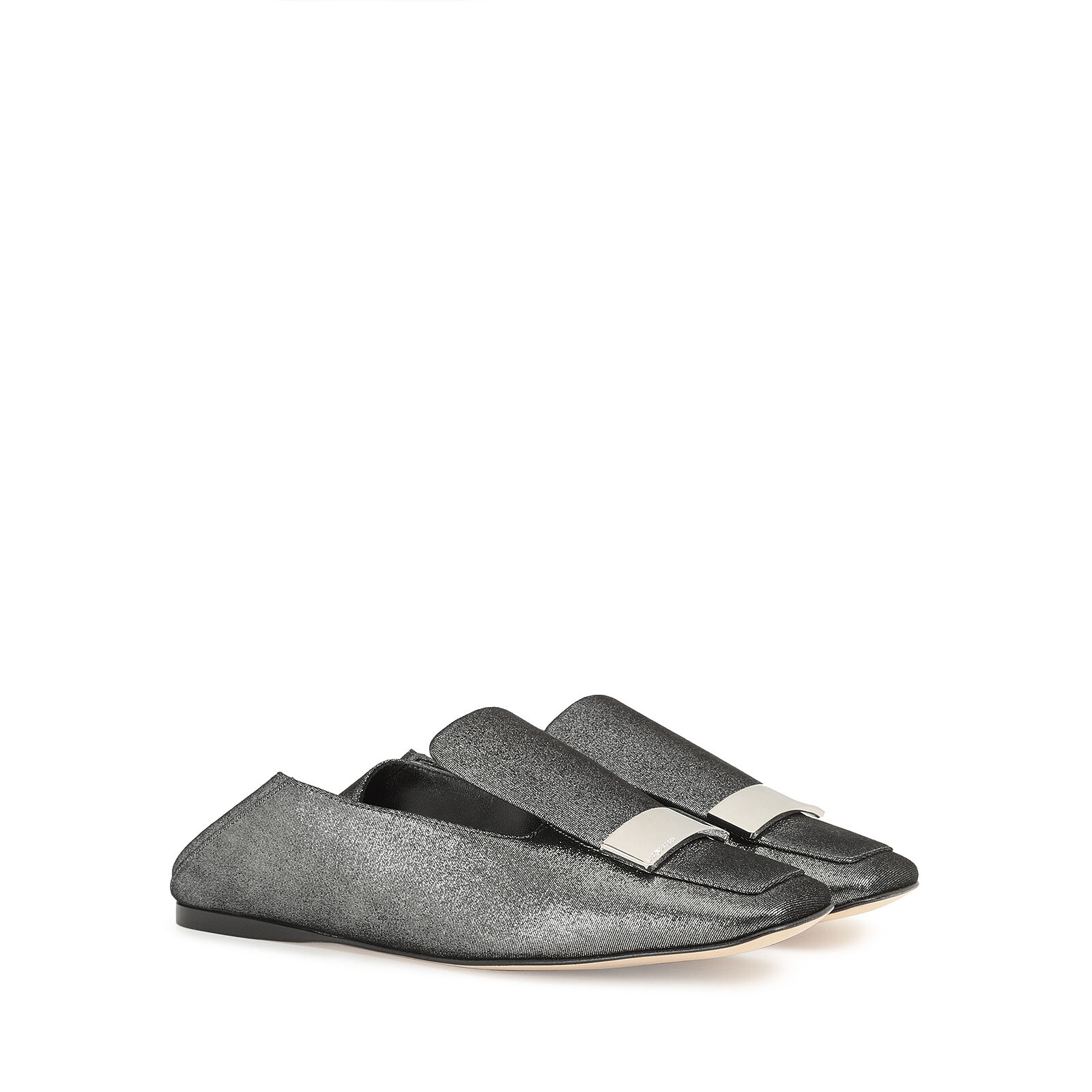 セブンイレブン 冬ギフト 2024 Slippers Grey Heel height: 5mm, sr1 | Sergio Rossi 靴