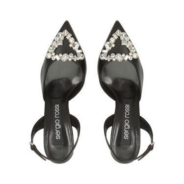 sr Godiva Precious - Slingbacks Black, 3