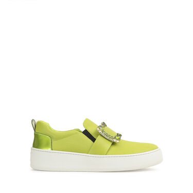 Baskets Jaune Talon plat: 5mm, Twenty Sport  - Sneakers Neon 2