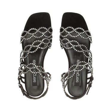 sr Mermaid - Flat sandals Black, 3