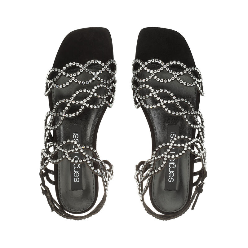 sr Mermaid - Flat sandals Black