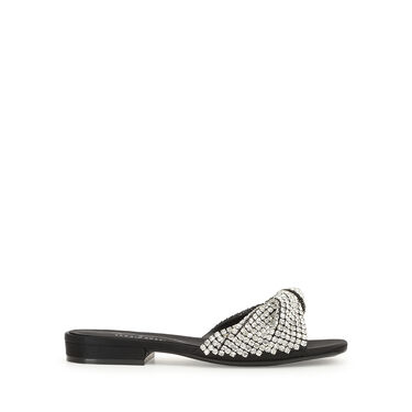 Sandals Black Low heel: 15mm, Evangelie - Sandals Black 2