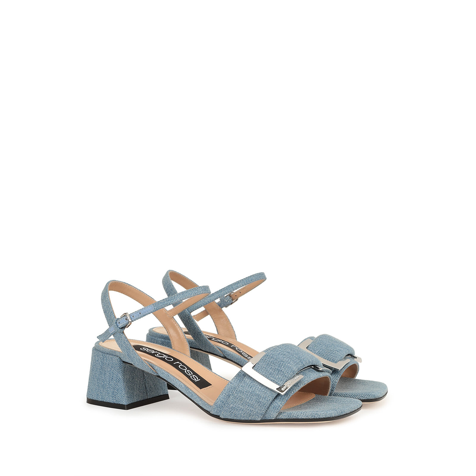 Blue Heel height: 45mm, sr Prince | Sergio Rossi