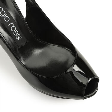 sr Godiva Platform - Sandals Black, 4