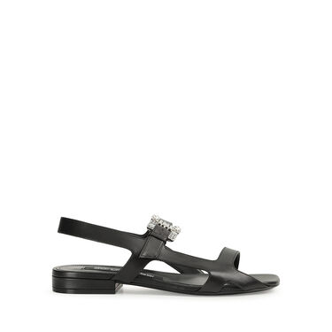 Sandals Black Low heel: 15mm, sr Twenty - Sandals Black 1