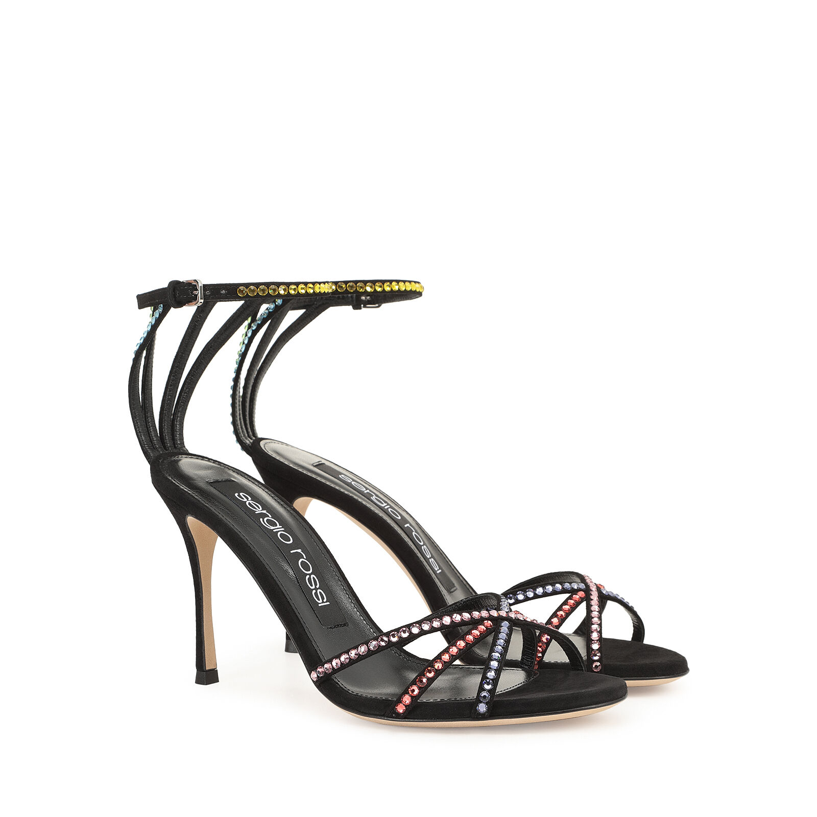 Godiva - Sandals Black/Multicolor, 1