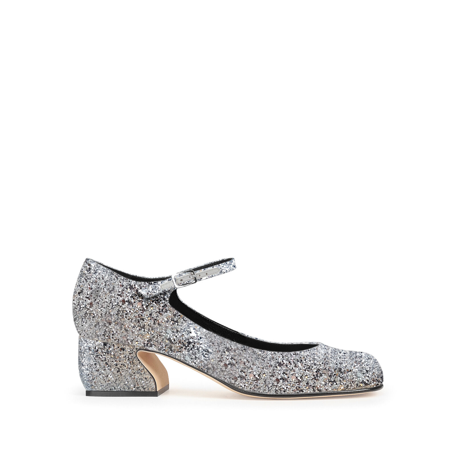 Sergio rossi glitter pumps 2025