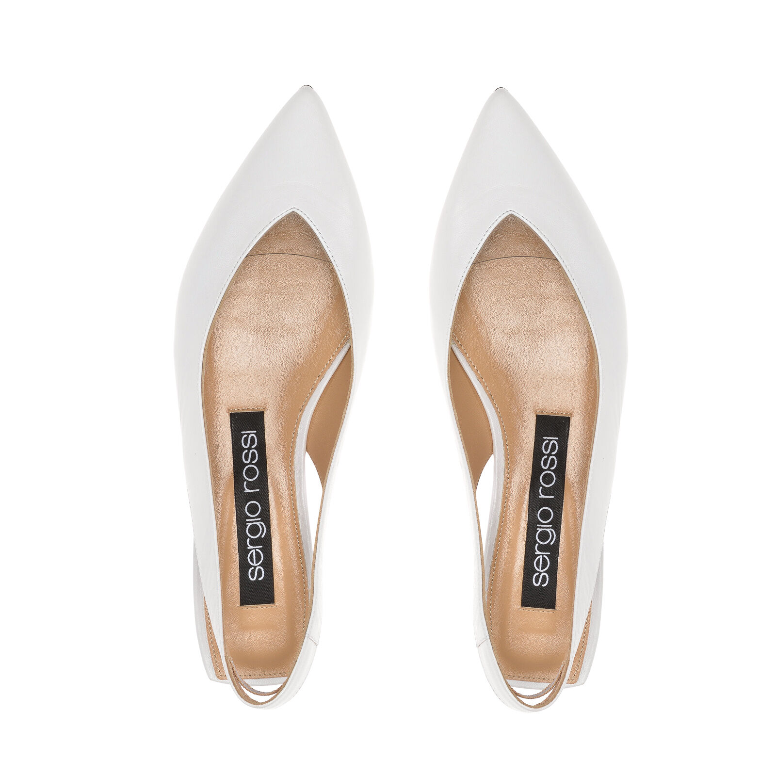sr Milano - Slingbacks White, 3