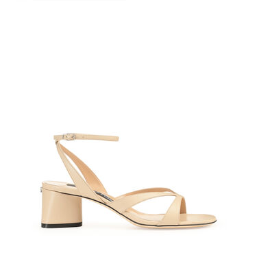 Sandals White Mid heel: 50mm, sr Pilier - Sandals Chalk 2