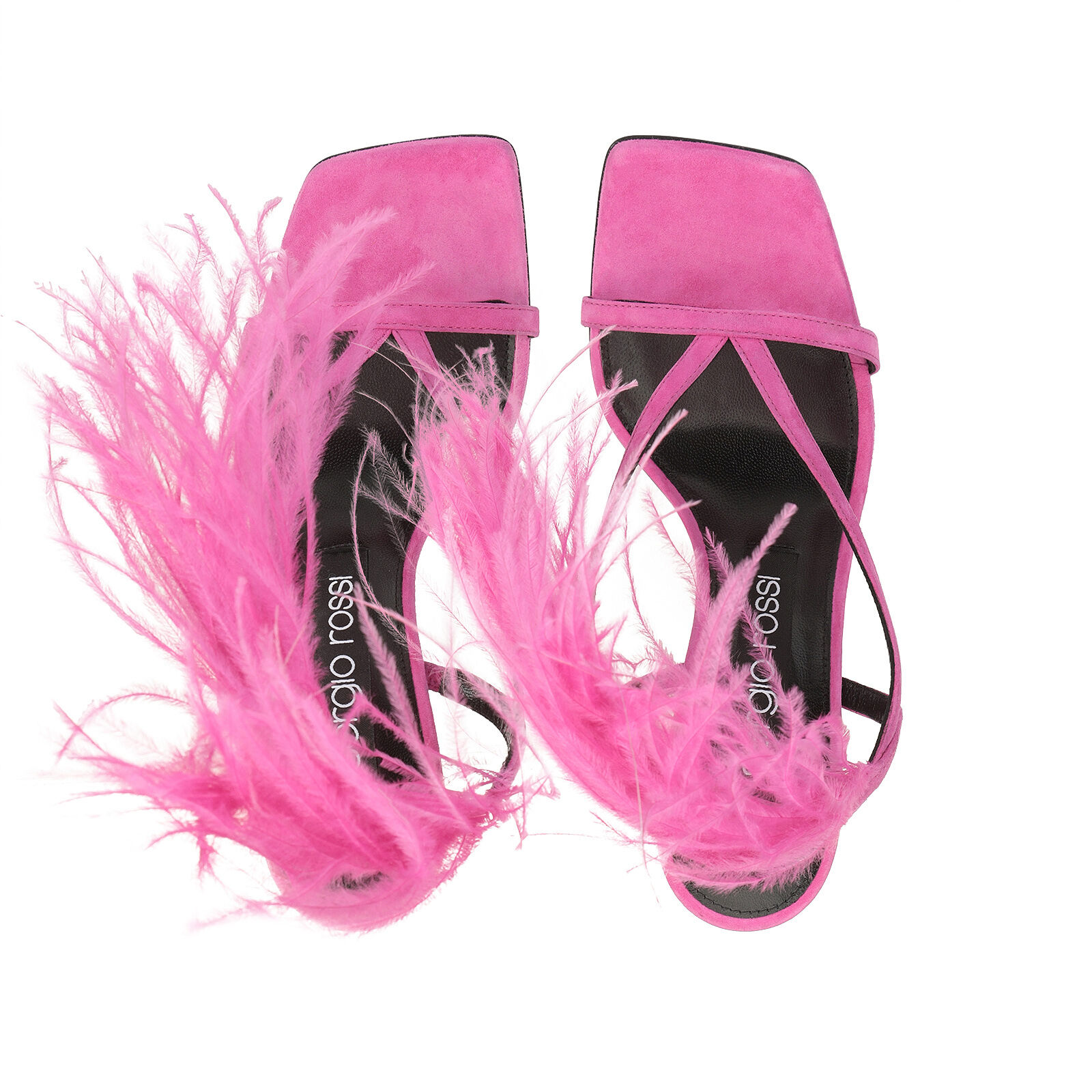 サンダル・ミュール PHILOSOPHY DI LORENZO SERAFINI Pink Glitters Slippers Philosophy Di Lorenzo Serafini glitter-detail Sandals | Pink