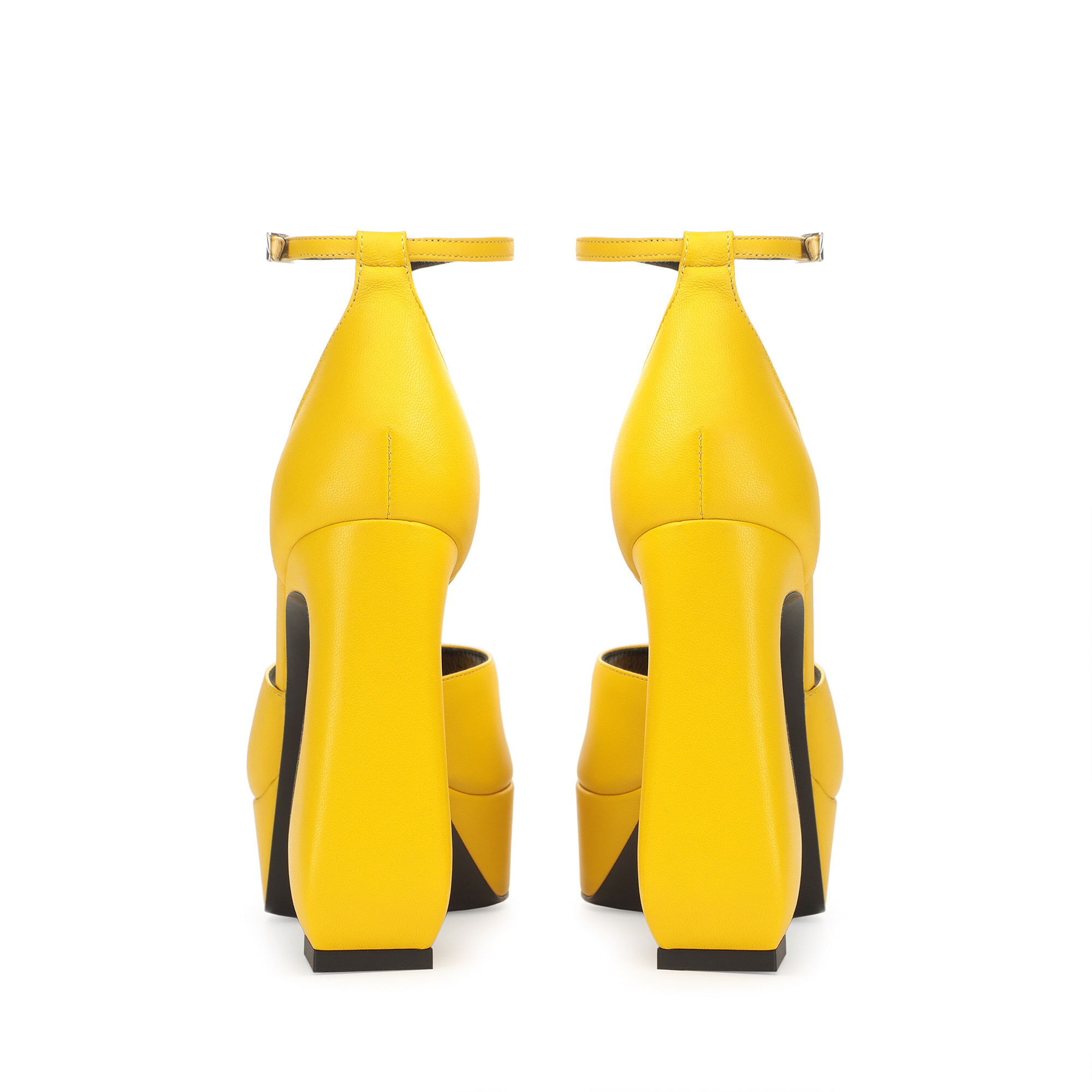 Sandals Yellow High heel 90mm SI ROSSI Sandals Mimosa Sergio Rossi