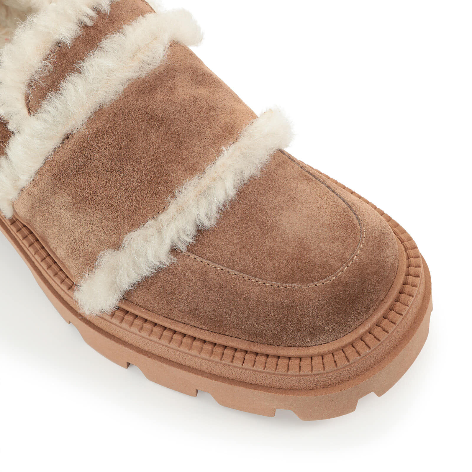 ローファー beige ローヒール: 25mm, sr Milla Ski - Loafers Noisette | Sergio Rossi