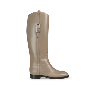Boots Grey Low heel: 15mm, sr Nora - Boots Taupe 2