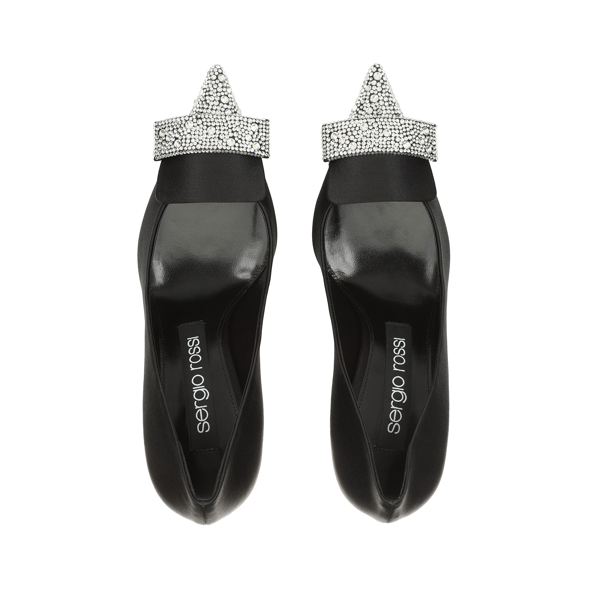 Sergio rossi black heels online