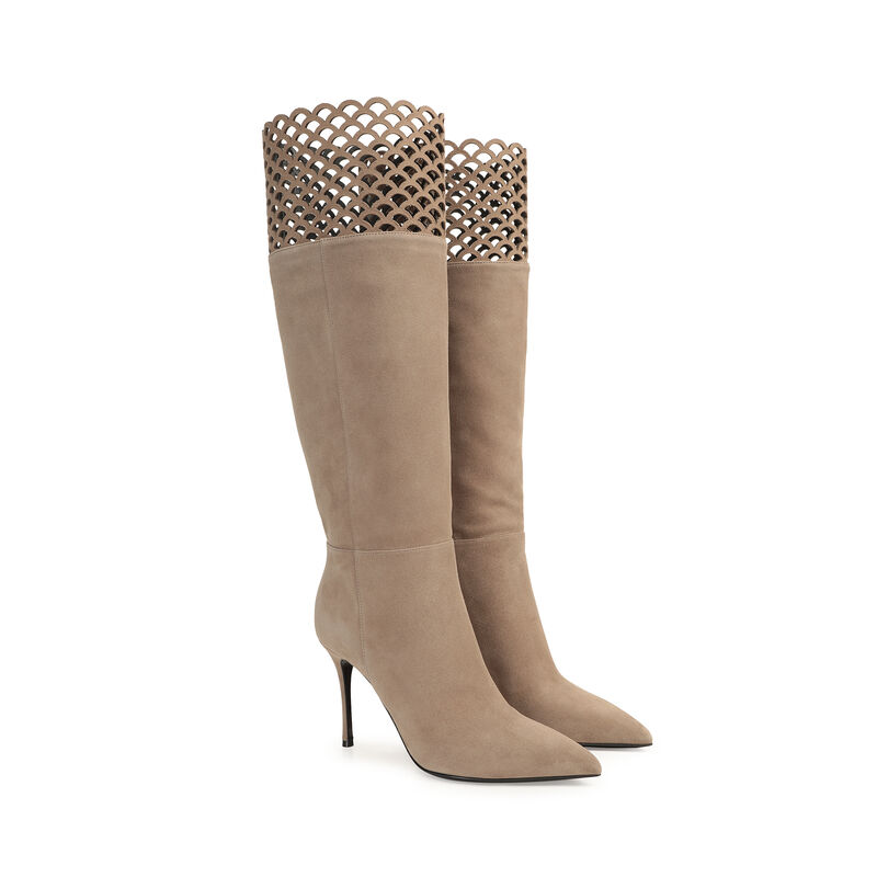 sr Mermaid - Boots Taupe
