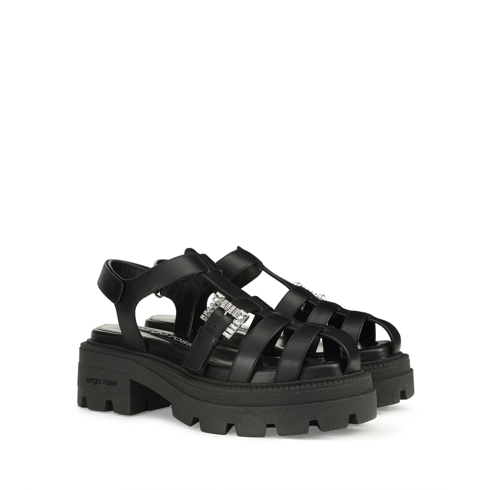 sr Twenty Buckle - Sandals Black, 1