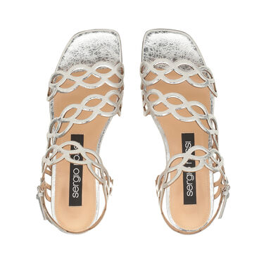 sr Mermaid - Flat sandals Silver, 3