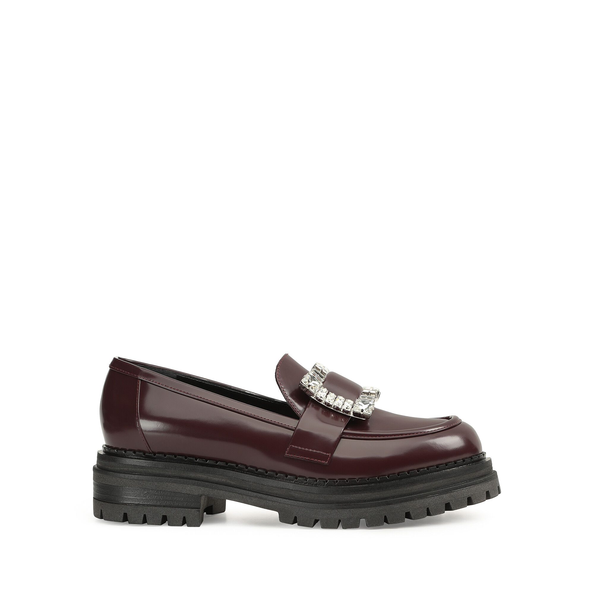 Loafers Red Low heel 15mm sr Prince Loafers Wine Sergio Rossi