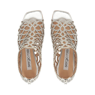 sr Mermaid Bridal - Sandals Silver, 3