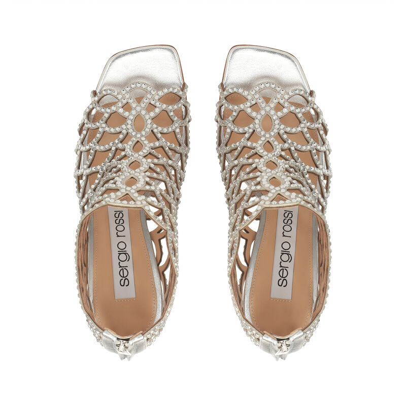 sr Mermaid Bridal - Sandals Silver