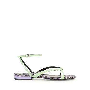 Sandals Violet Low heel: 15mm, sr Aracne  - Sandals 2