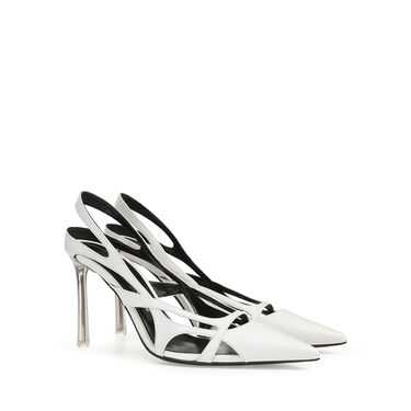 Escarpins Blanc Talon haut: 95mm, sr Aracne  - Pumps White 2