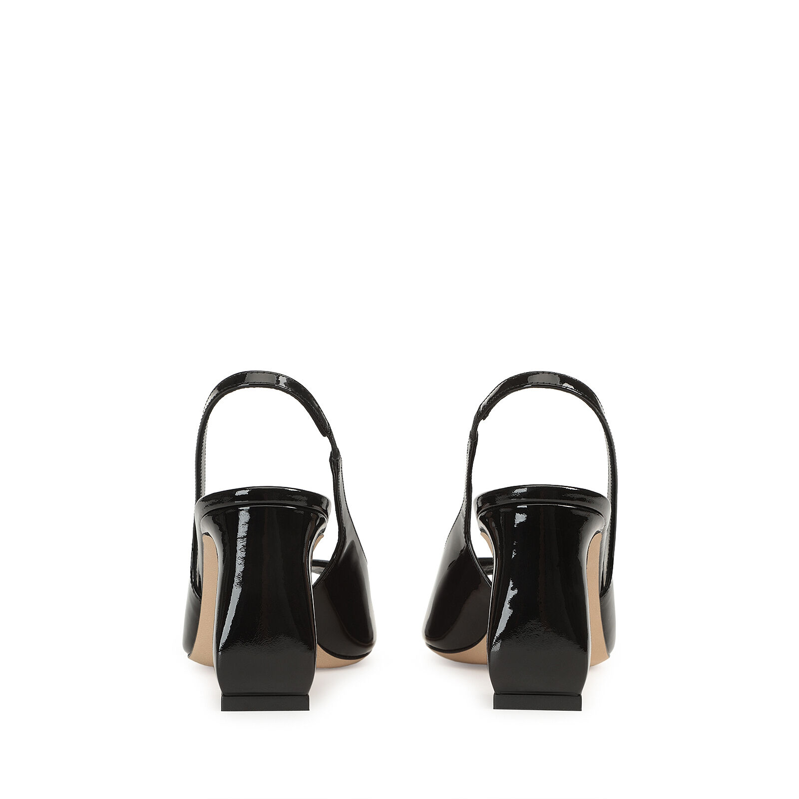 SI ROSSI - Slingbacks Black, 2