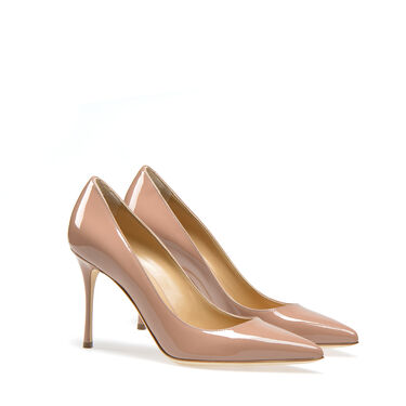 Pumps Nude Heel height: 90mm, Godiva 2