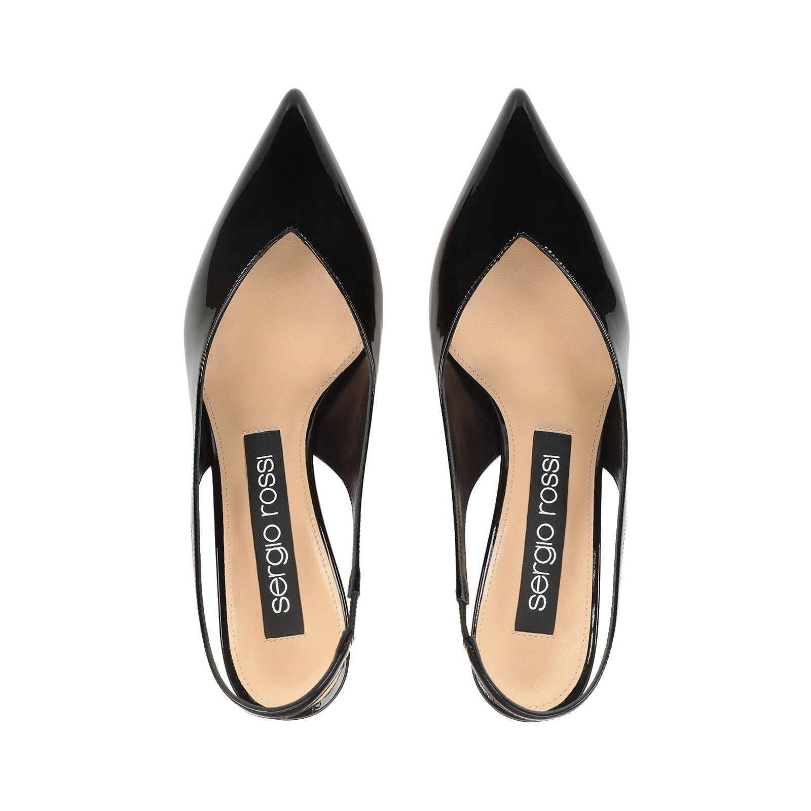 Black Heel height: 50mm, Godiva | Sergio Rossi
