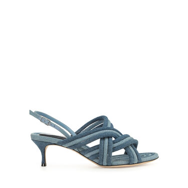 Sandales Bleu Talon moyen: 50mm, sr Watamu - Sandals Indigo 2