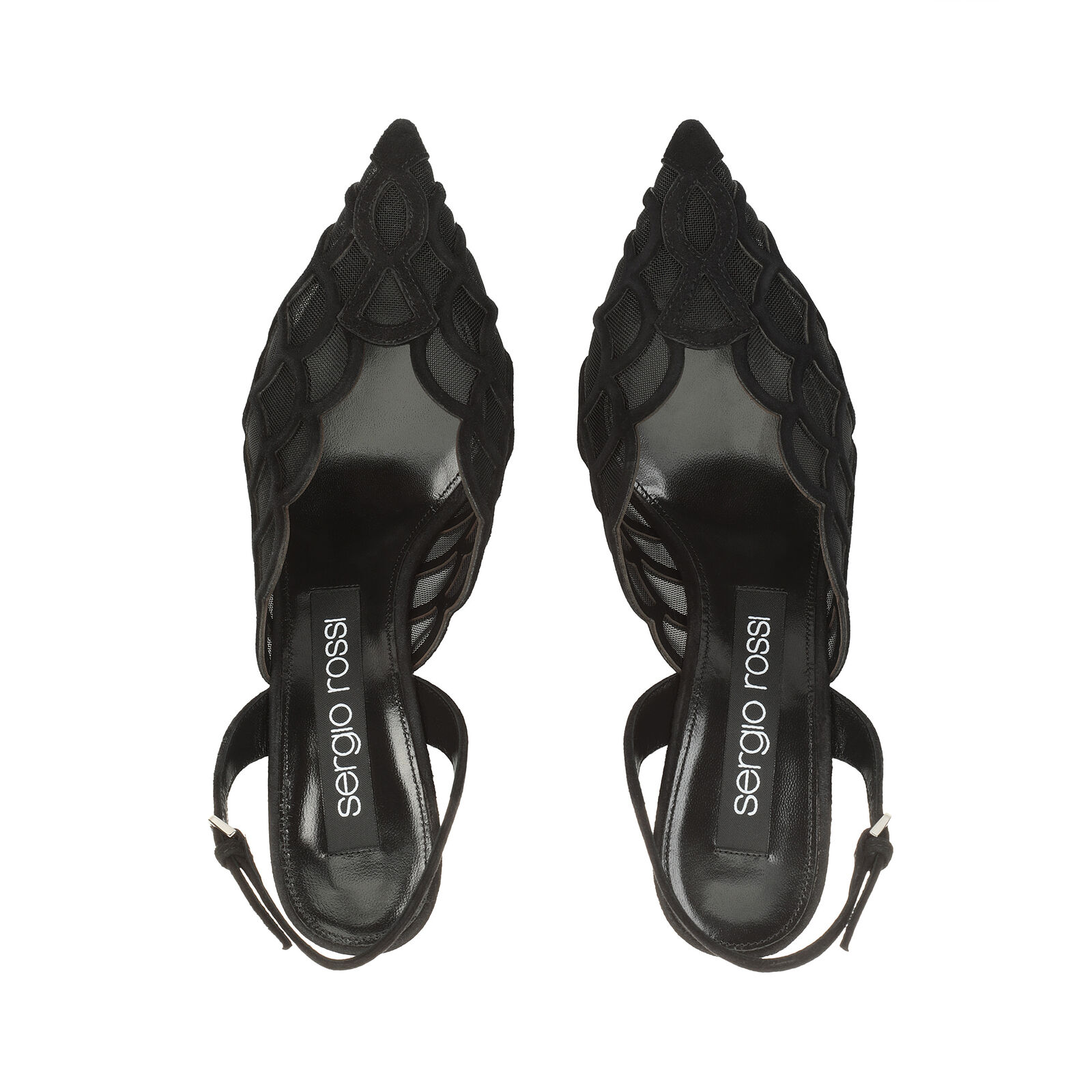 sr Mermaid - Slingbacks Black, 3