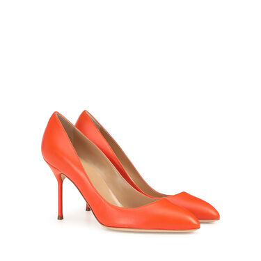 Pump orange High heel: 90mm, Chichi - Pumps Mandarine 2