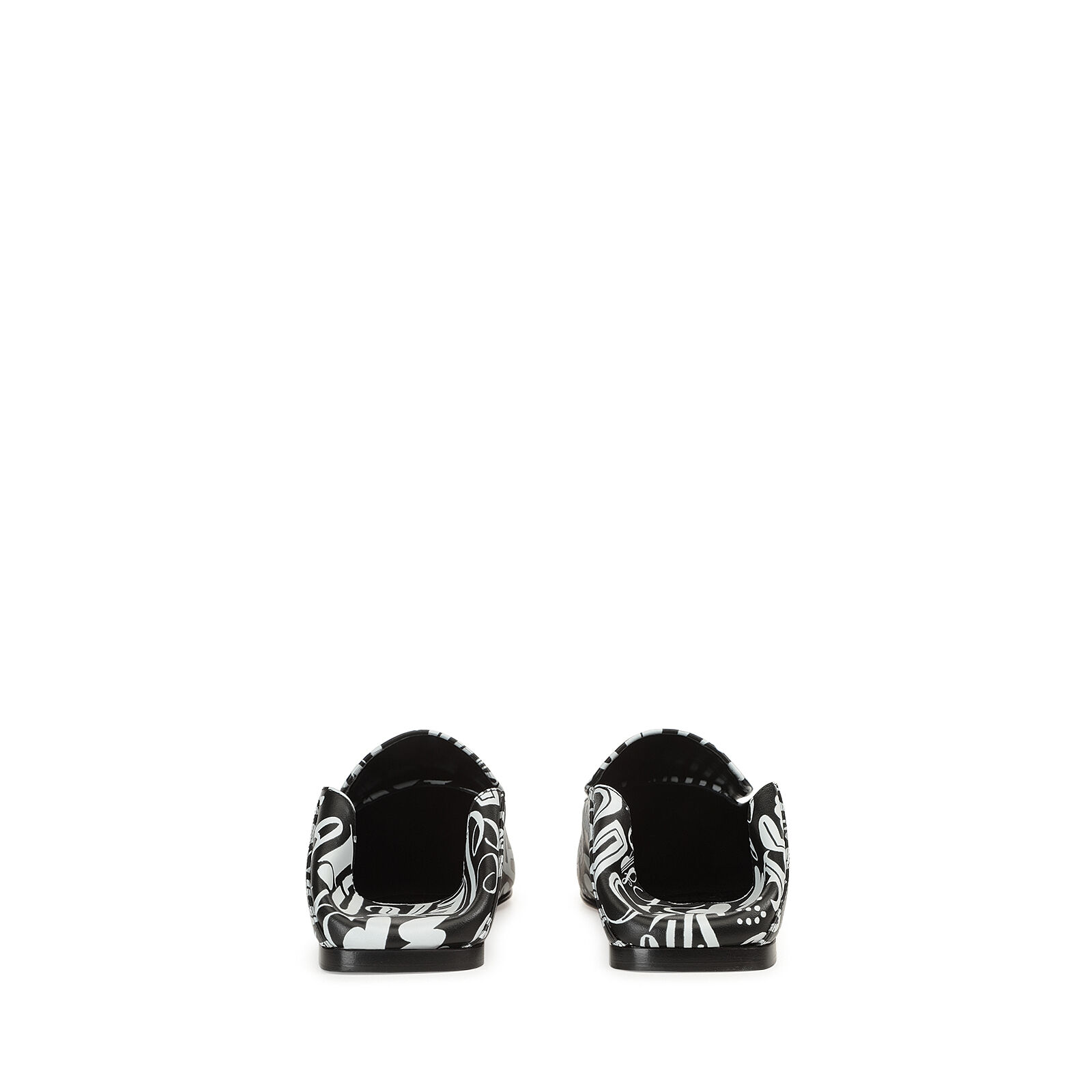 ローファー ホワイト フラット: 5mm, sr1 - Slippers White